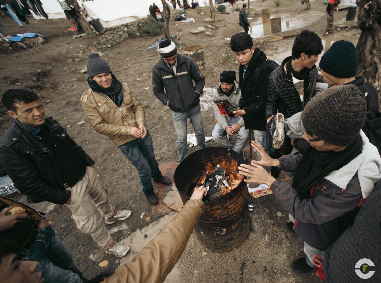 Grecia / Campo de Refugiados Mytilene / 2015 